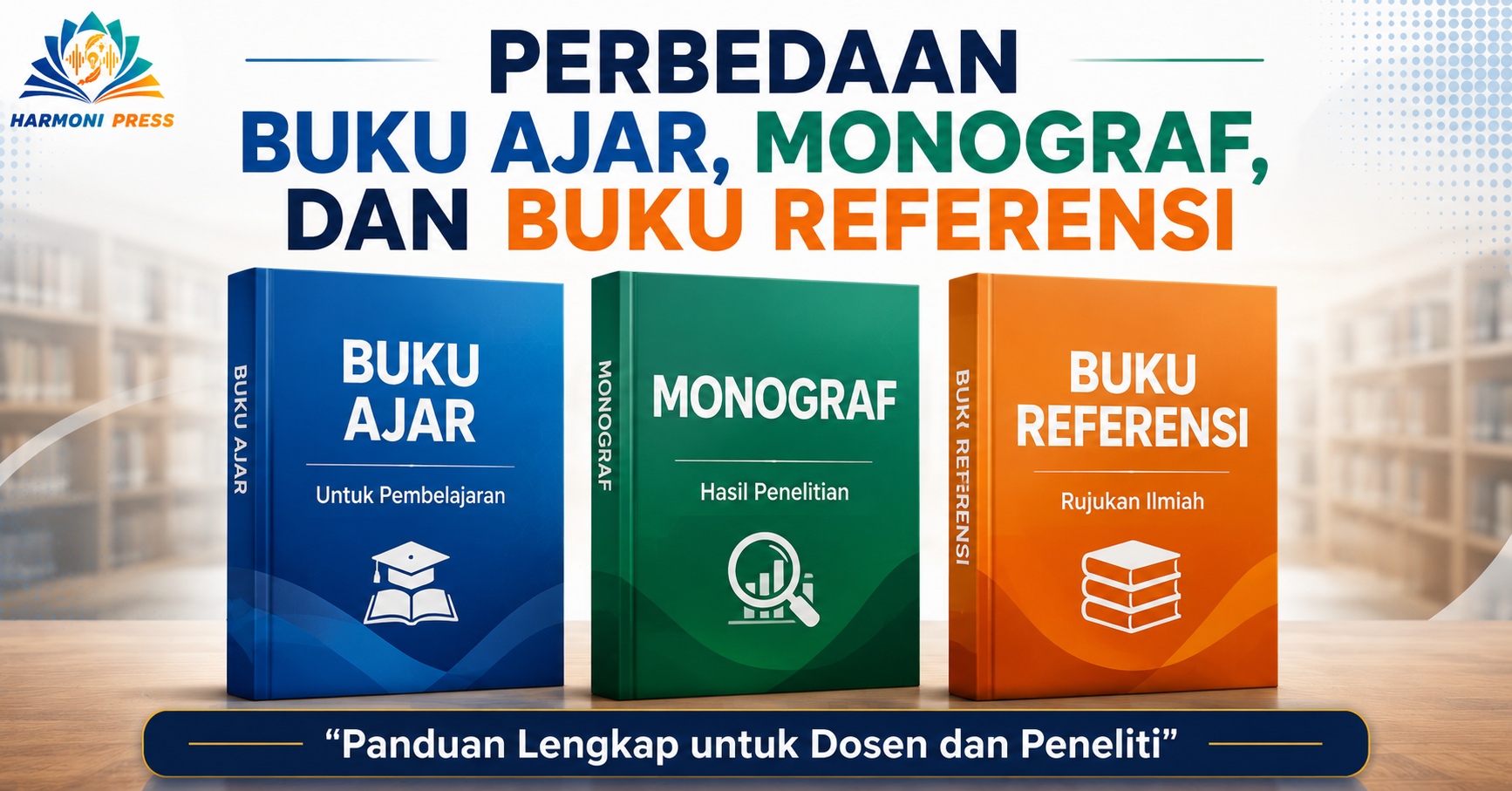 Perbedaan Buku Ajar, Monograf, dan Buku Referensi: Panduan Lengkap untuk Dosen dan Peneliti