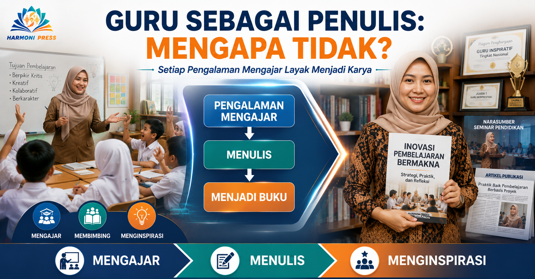 Guru Sebagai Penulis: Mengapa Tidak?