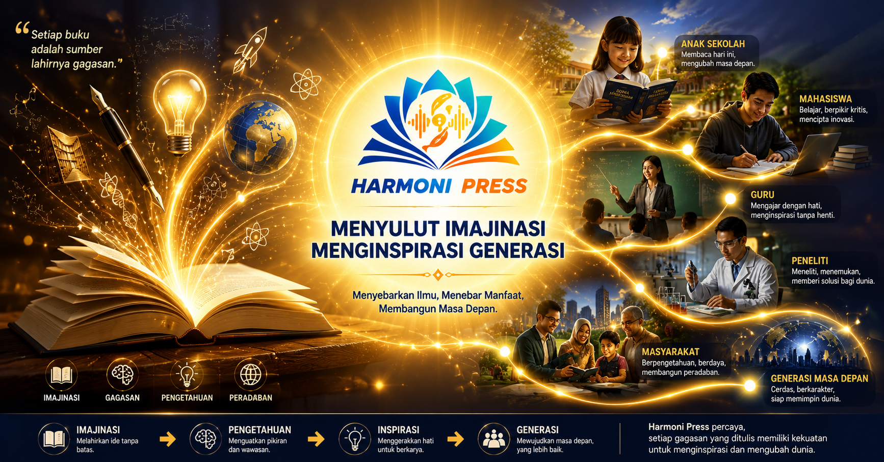 Menyulut Imajinasi, Menginspirasi Generasi