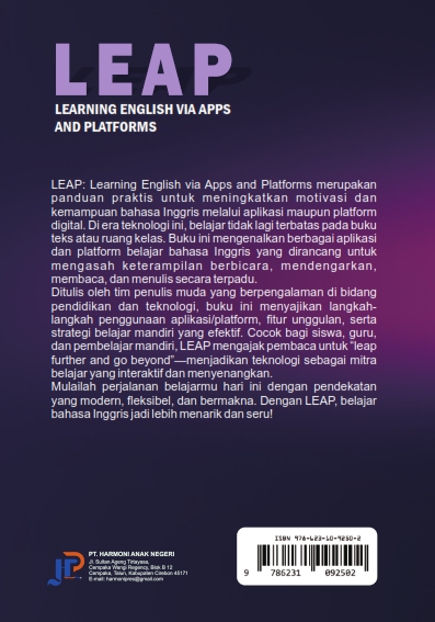 LEAP: LEARNING ENGLISH VIA APPS AND PLATFORMS