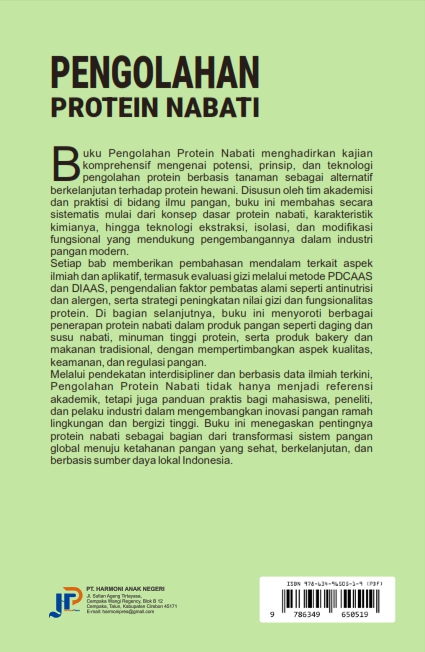 PENGOLAHAN PROTEIN NABATI