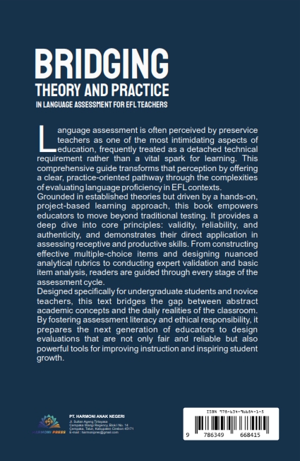 BRIDGING THEORY AND PRACTICE IN LANGUAGE ASSESSMENT FOR EFL TEACHERS
